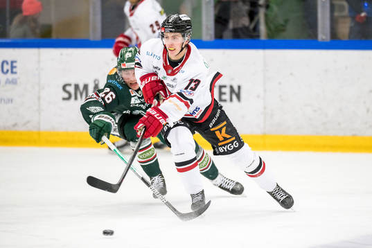 Tingsryds Joseph Berger och Vita Hästens Sebastian Falk