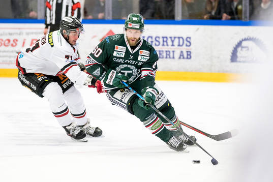 Vita Hästens Eric Hjorth och Tingsryds Joachim Nermark