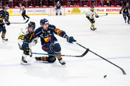 AIKs Alexander Lundqvist och Djurgårdens Daniel Brodin