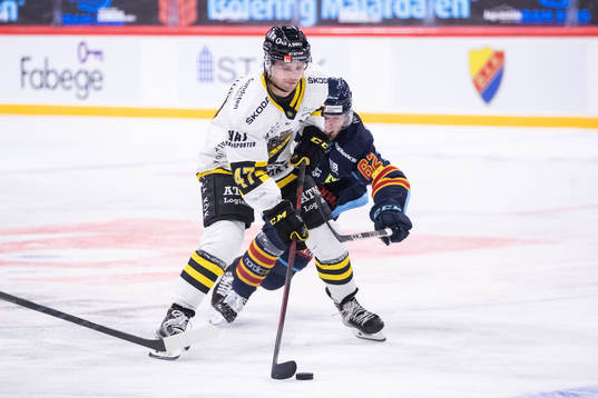 AIKs Eric Norin och Djurgårdens Wiktor Nilsson