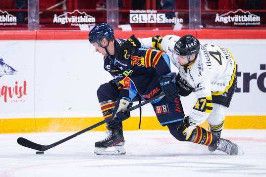Djurgårdens Nicklas Danielsson och AIKs Eric Norin