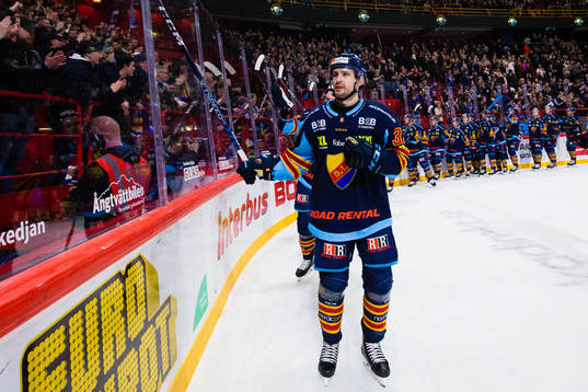Djurgårdens Marcus Kruger jublar
