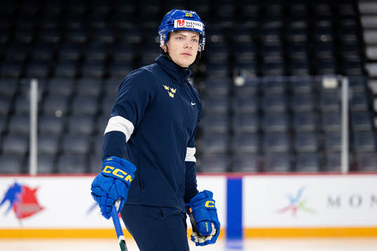 Victor Stjernborg of Sweden at a practice session