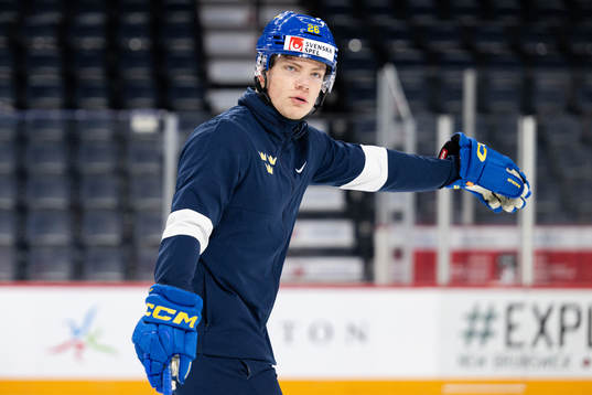Victor Stjernborg of Sweden at a practice session
