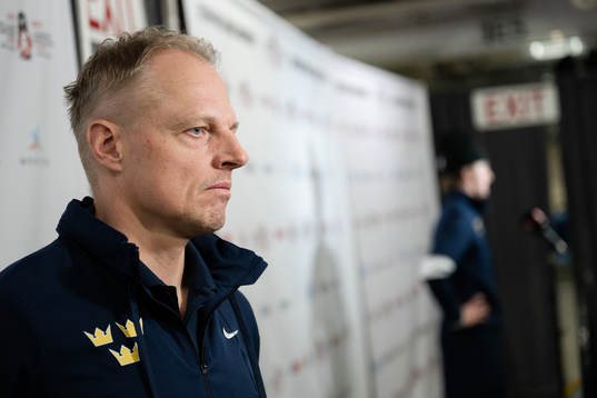 Magnus Hävelid, head coach of Sweden