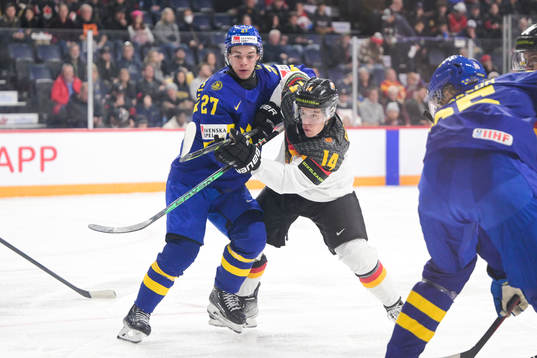 Oskar Pettersson of Sweden and Quirin Bader of Germany