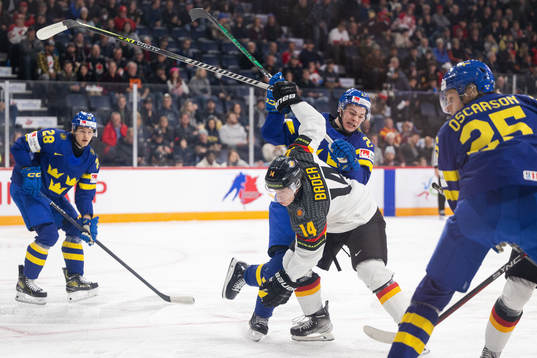 Oskar Pettersson of Sweden and Quirin Bader of Germany