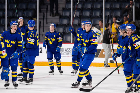 William Strömgren of Sweden celebrates