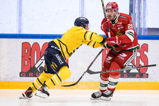Södertäljes Albin Carlson och Moras Johan Persson