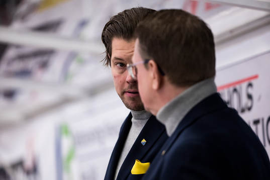 Södertäljes assisterande tränare Mattias Zackrisson