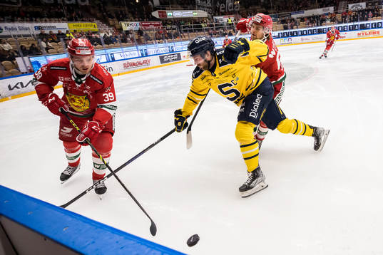 Moras Kristoffer Gunnarsson och Södertäljes Christopher