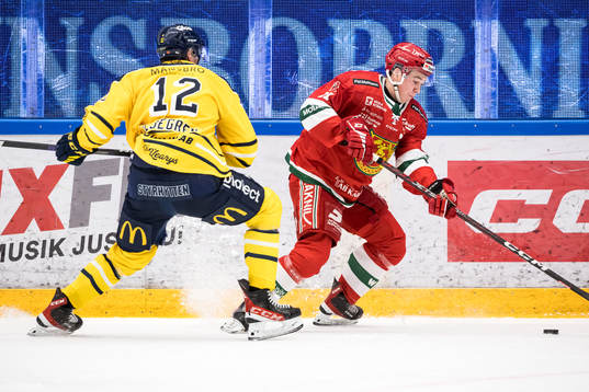 Södertäljes Viktor Liljegren och Moras William Lindgren