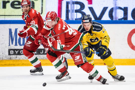 Moras Anton Heikkinen och Södertäljes Albert Sjöberg