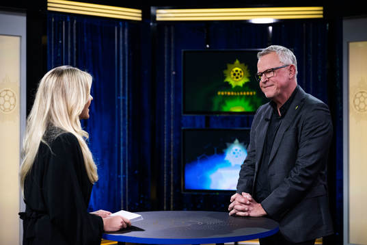 Programledare Linn Nordström och Janne Andersson,