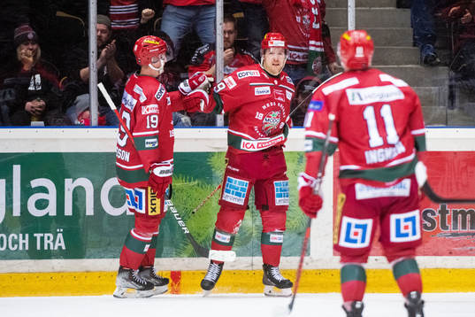 Modos Mikkel Aagaard jublar