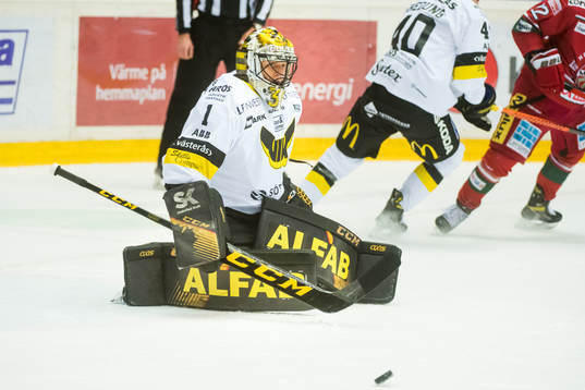 Västerås målvakt Jonas Eneroth deppar