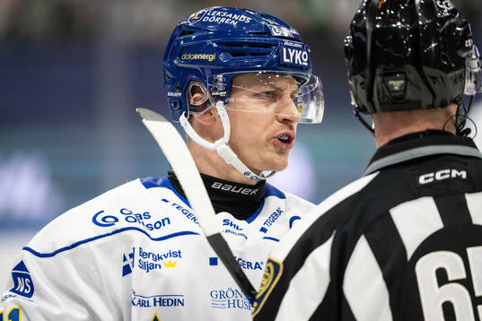 Leksands Martin Karlsson reagerar
