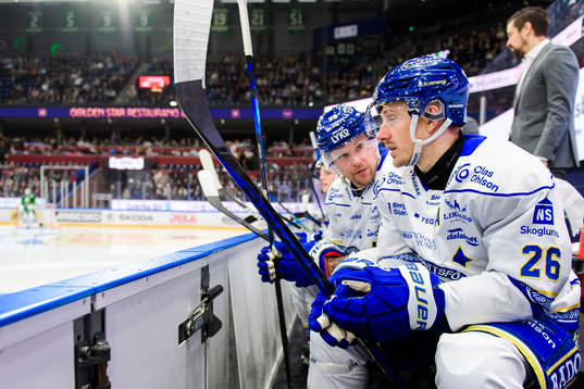 Leksands Jonas Ahnelöv och Patrik Noren deppar