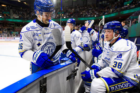 Leksands Patrik Noren och Olle Alsing deppar