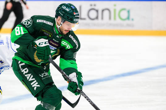under ishockeymatchen i SHL mellan Färjestad och Leksand