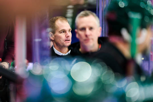 Färjestads huvudtränare Tomas Mitell