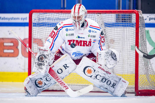 Timrås målvakt Jacob Johansson