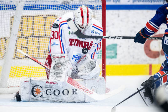 Timrås målvakt Jacob Johansson