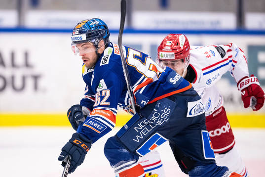 Växjös Manuel Ågren och Timrås Emil Pettersson