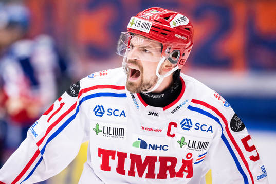 Timrås Anton Lander reagerar