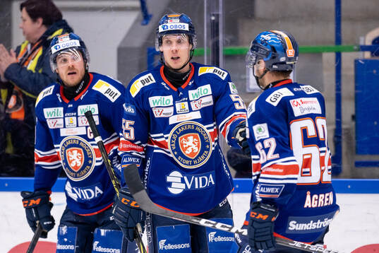 Växjös Erik Josefsson, Miika Koivisto och Manuel Ågren