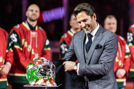 Henrik Lundqvist hyllas