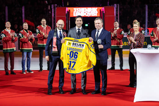 Anders Larsson, ordförande Svenska Ishockeyförbundet med