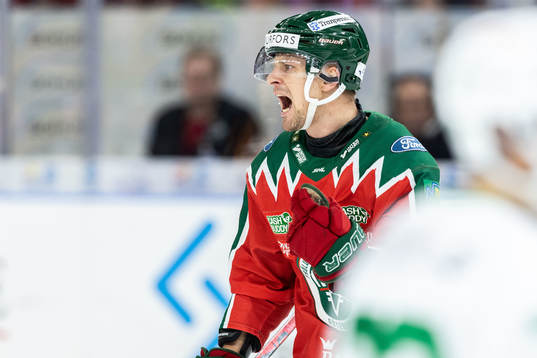 Frölundas Nicklas Lasu jublar
