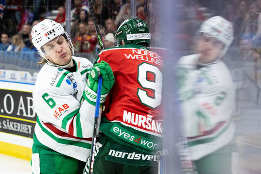 Rögles Tony Sund och Frölundas Jan Mursak
