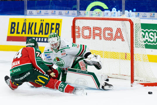 Frölundas Andreas Borgman tappar skäret