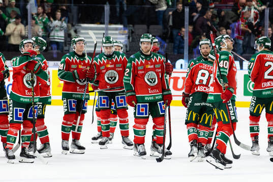 Frölundas spelare deppar