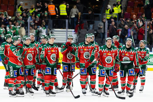 Frölundas spelare deppar