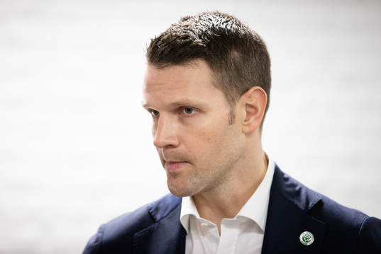 Frölundas sportchef Fredrik Sjöström innan