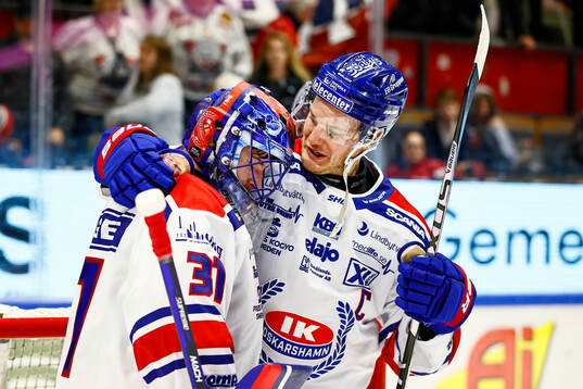 under ishockeymatchen i SHL mellan Linköping och Oskarshamn