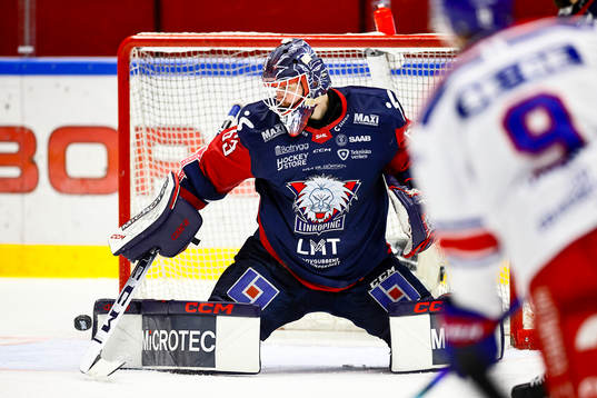 Linköpings målvakt Marcus Högberg