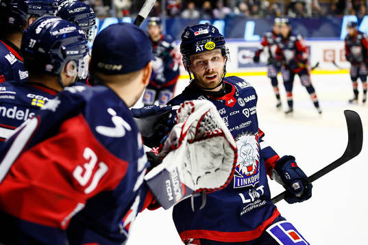 Linköpings Christoffer Ehn jublar