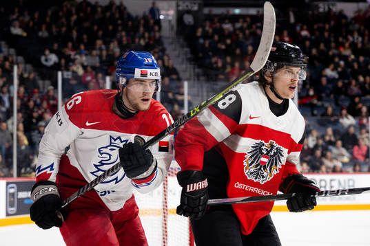Marcel Marcel of Czech Republic and Patrick Söllinger of