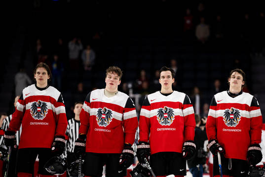 Players of Austria look dejected