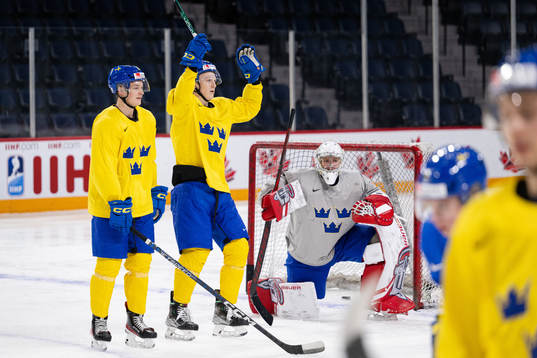 Fabian Wagner and Adam Engström of Sweden