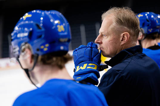 Magnus Hävelid, head coach of Sweden