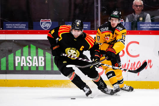 Brynäs Anton Rödin och Luleås Isac Brännström
