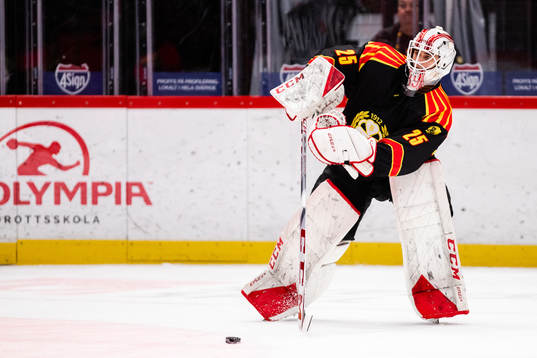 Brynäs målvakt Oliver Håkansson