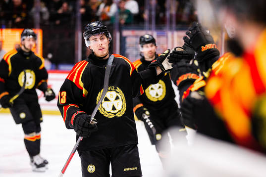 Brynäs Samuel Johannesson jublar