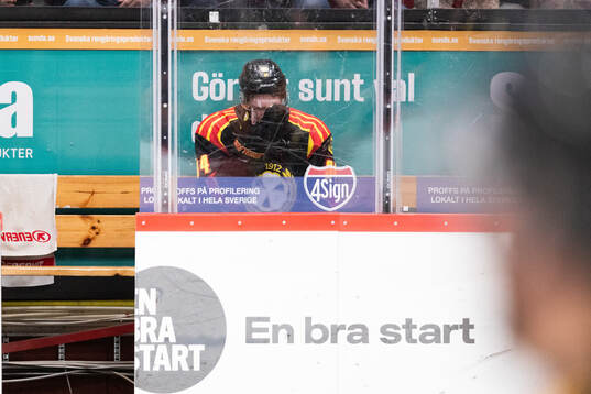 Brynäs Oscar Eklind deppar