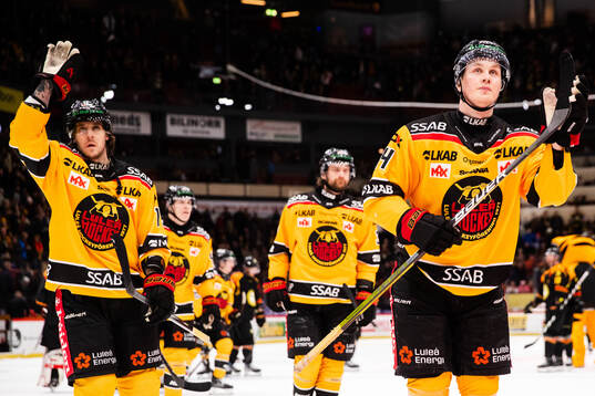 Luleås spelare deppar